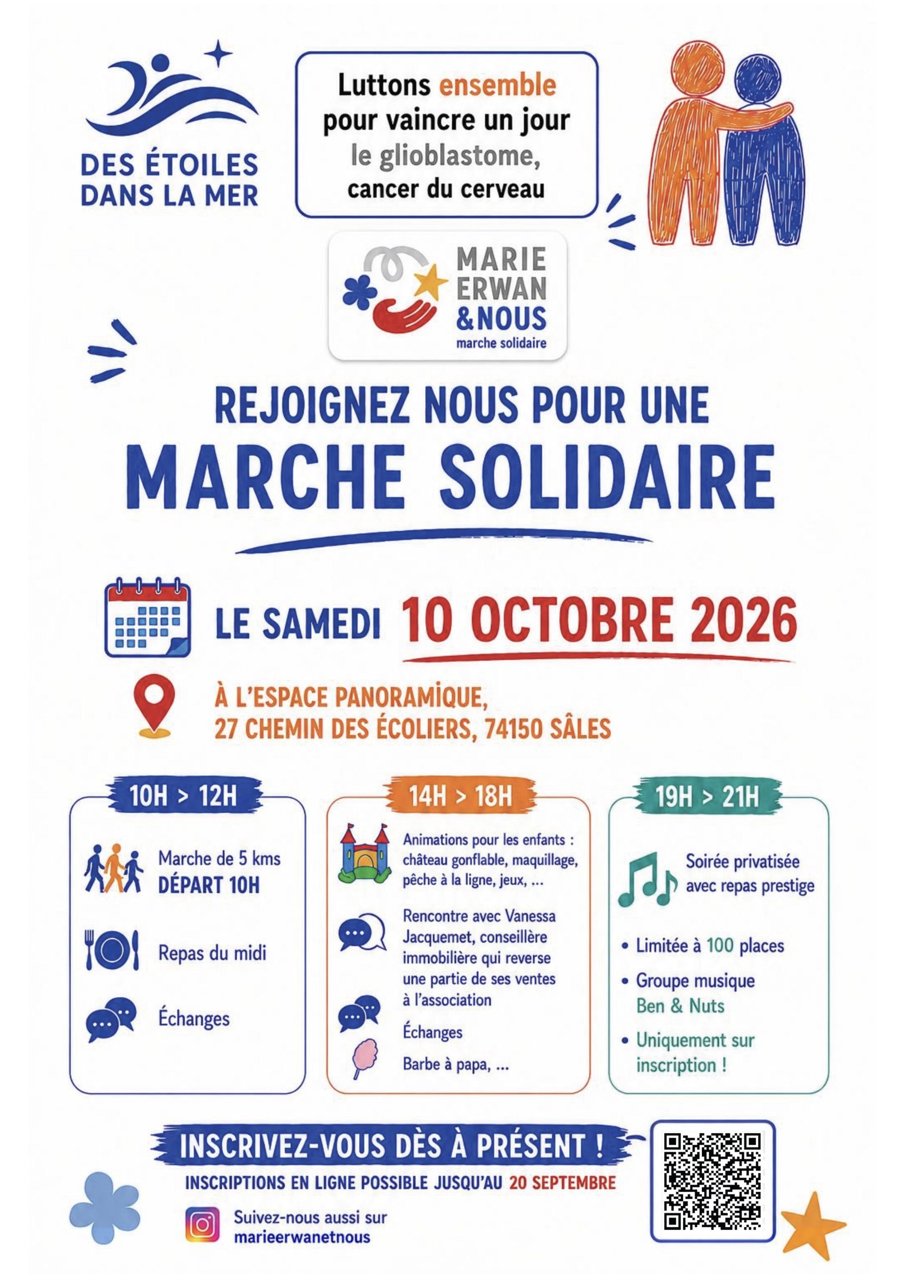 Ils marcheront pour Marie et Erwan