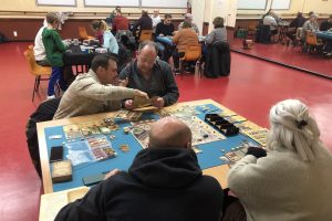 Lors d'une soirée jeux.