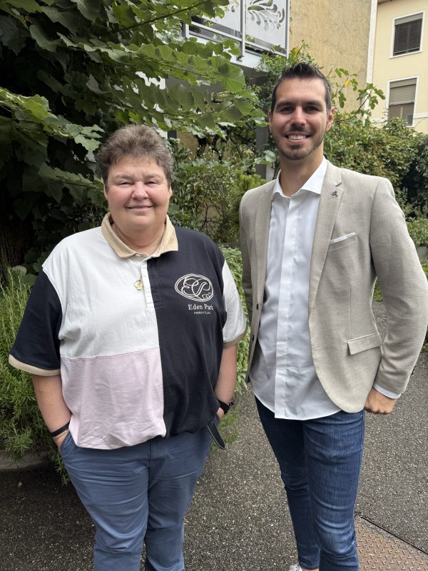 Nicole Favre et Olivier Taix ont répondus à nos questions d'une même voix. (manque sur la photo Nathalie Romain qui est la troisième élue de la liste)