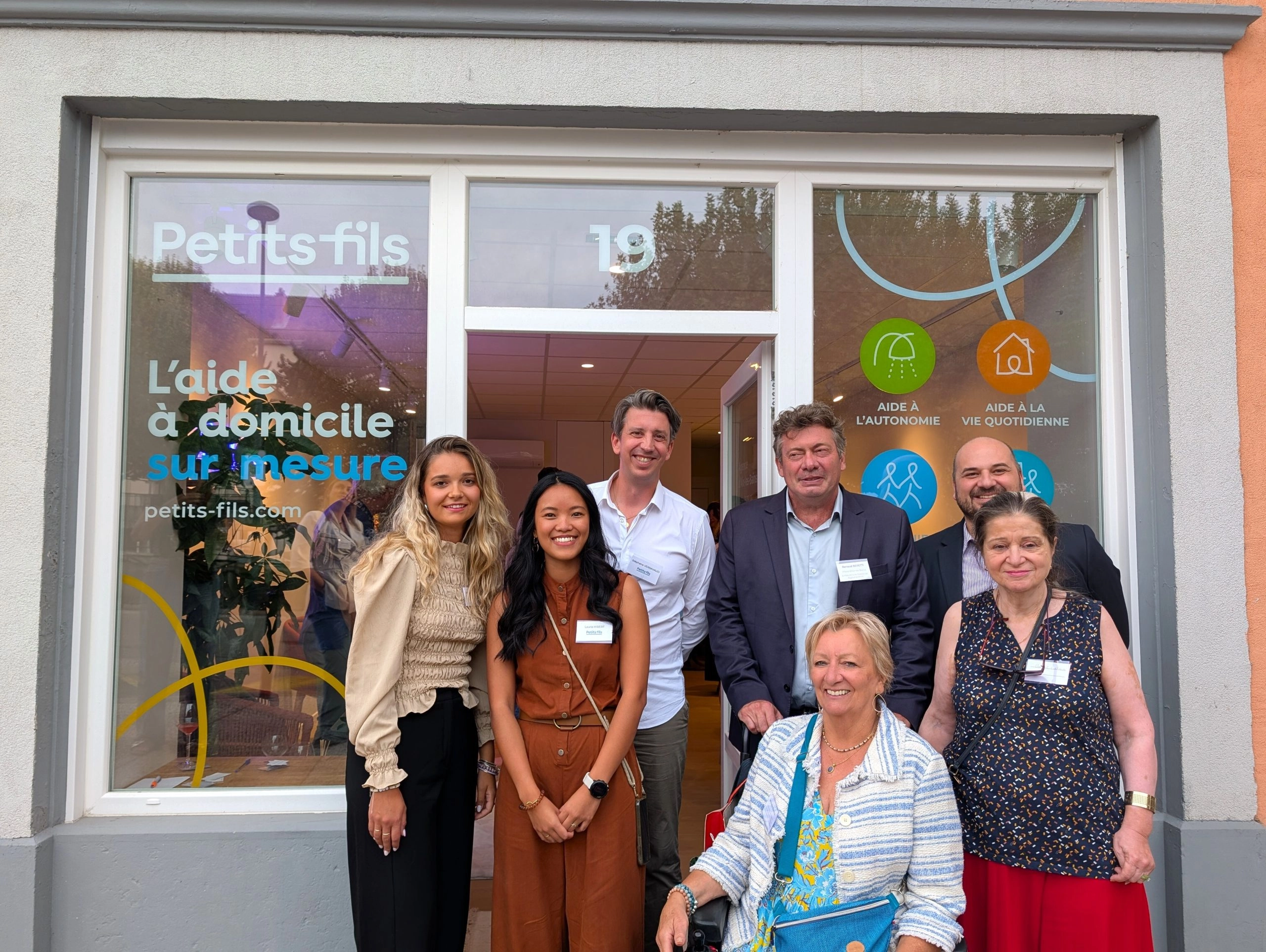 Aide à domicile : la nouvelle agence du réseau national Petits-fils a été inaugurée rue Lamartine
