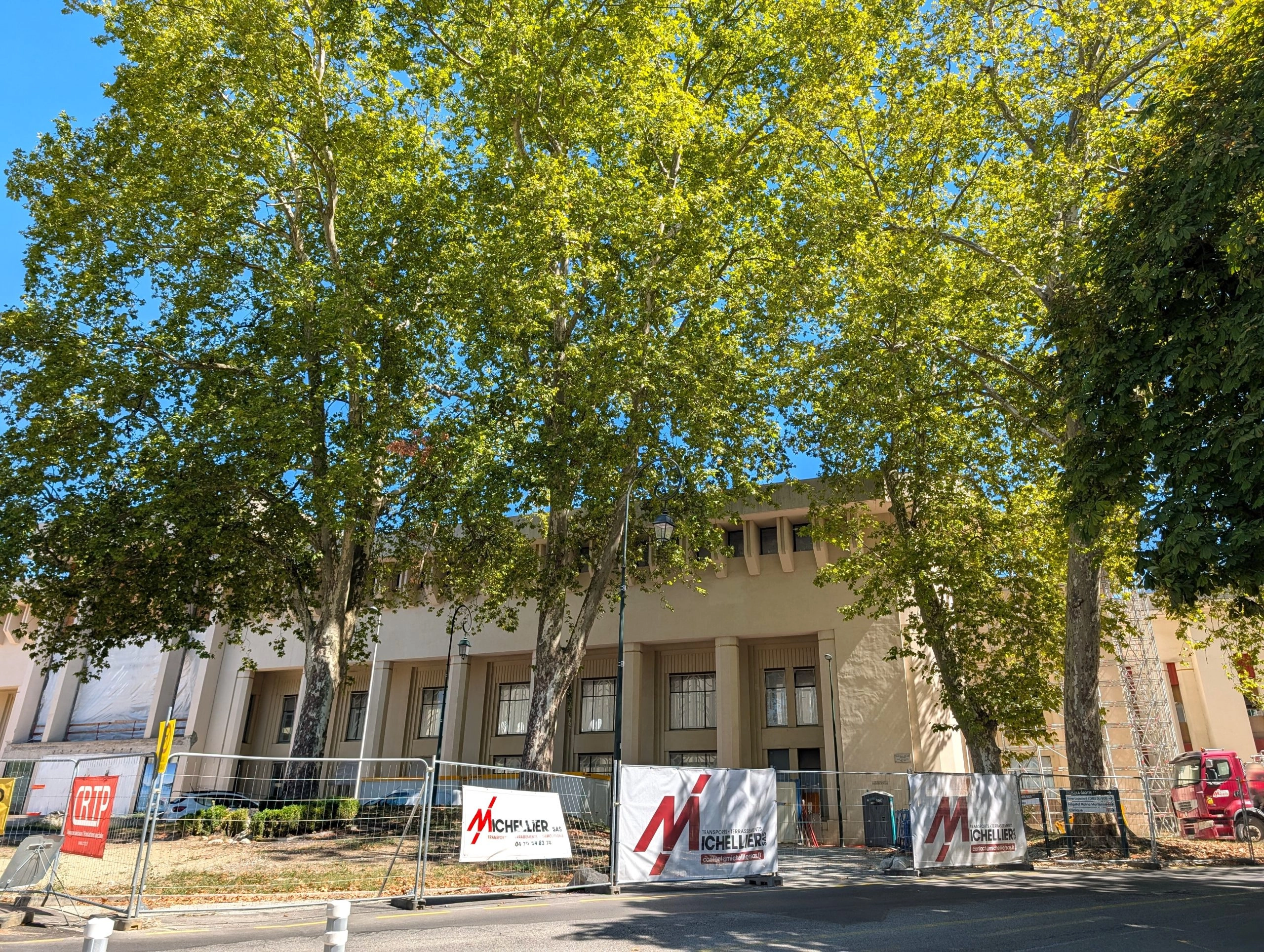 Chantier des Thermes :