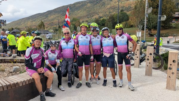Au col de Leschaux.