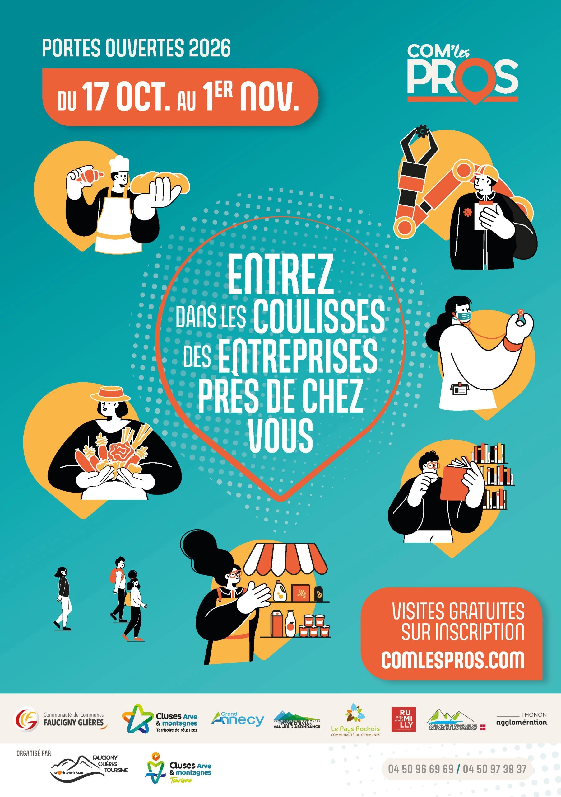 Entrez, c'est ouvert ! Les entreprises dévoilent leurs coulisses