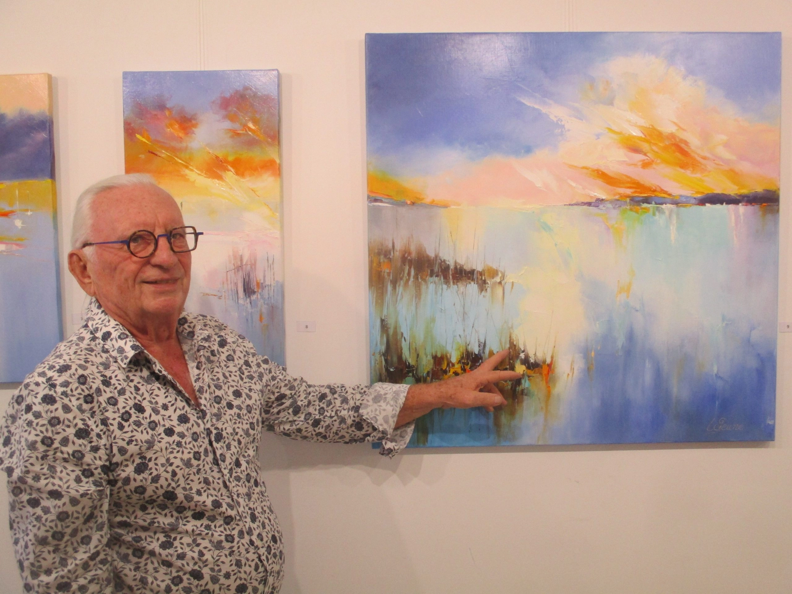 Portes ouvertes à l'atelier de Guy Lejeune