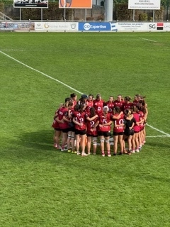 L'équipe féminine.