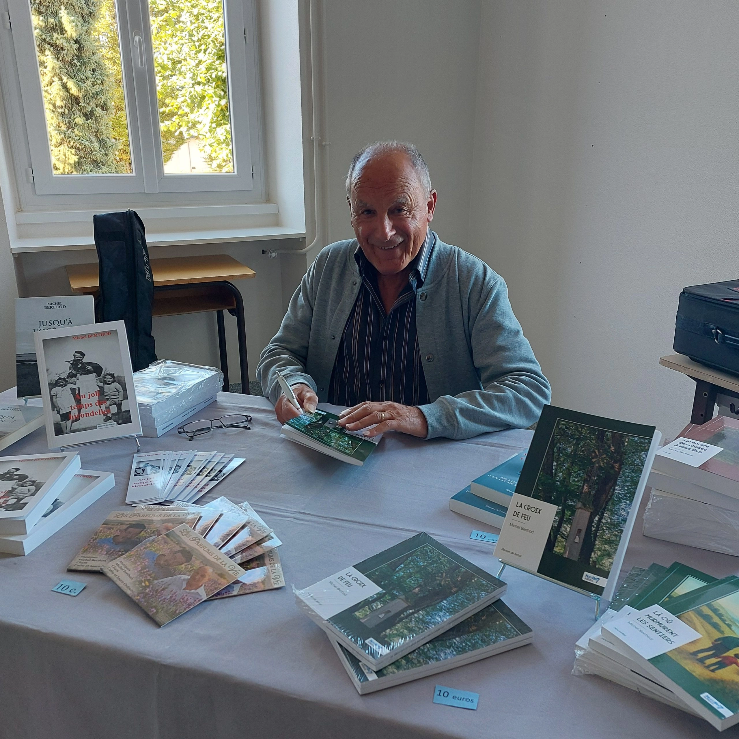 Rencontre avec l'auteur savoyard Michel Berthod