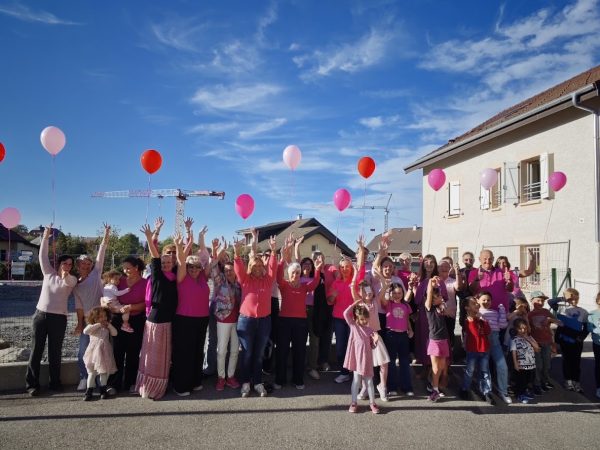 Octobre Rose à Marcellaz-Albanais.