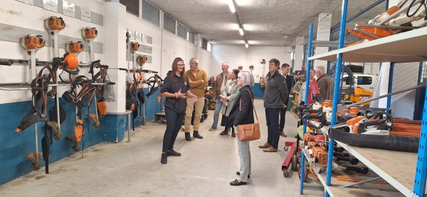 Visite des locaux situés à Saint-Félix