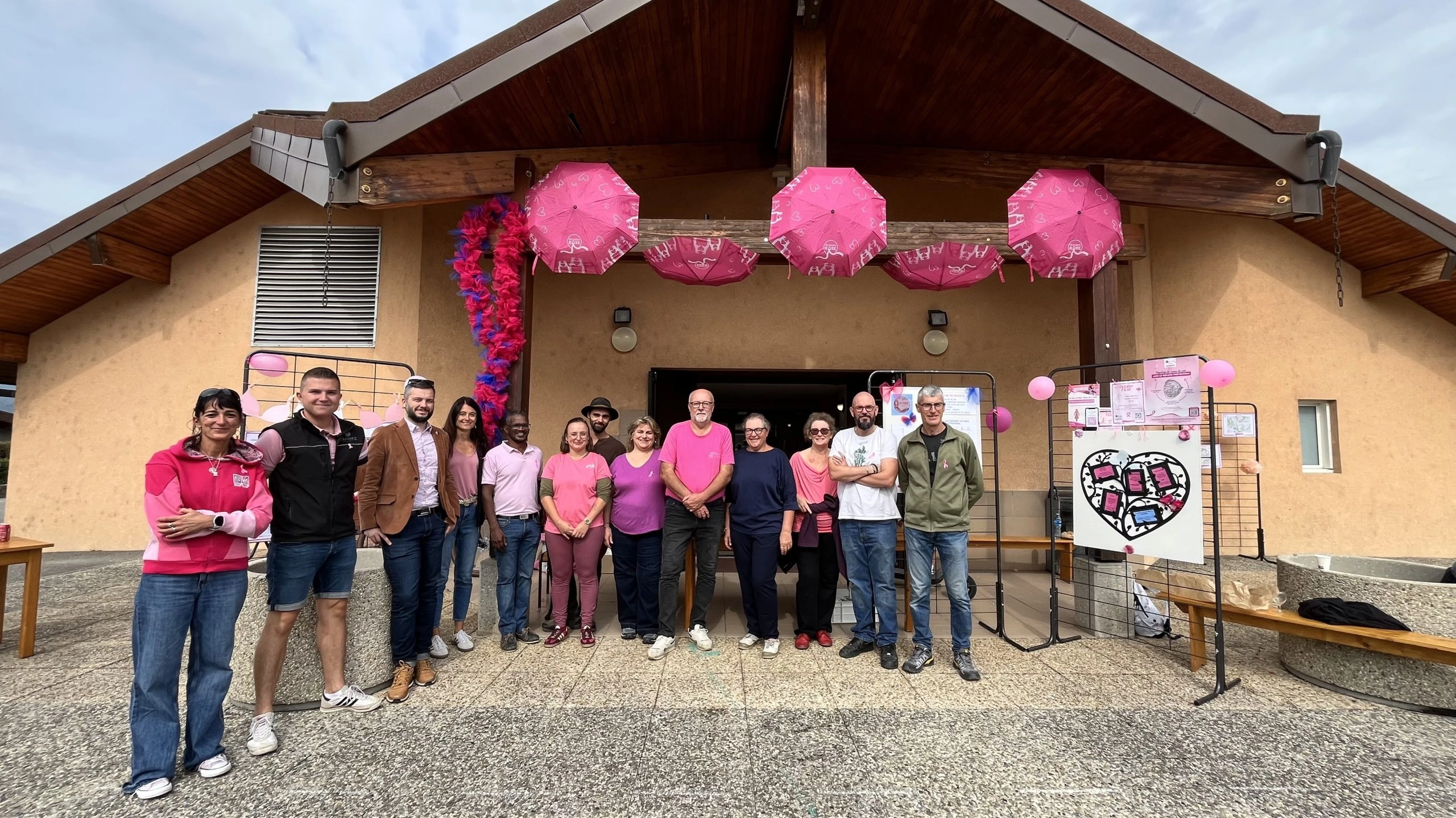 Pour Octobre Rose, Grésy-sur-Aix lutte contre le cancer du sein