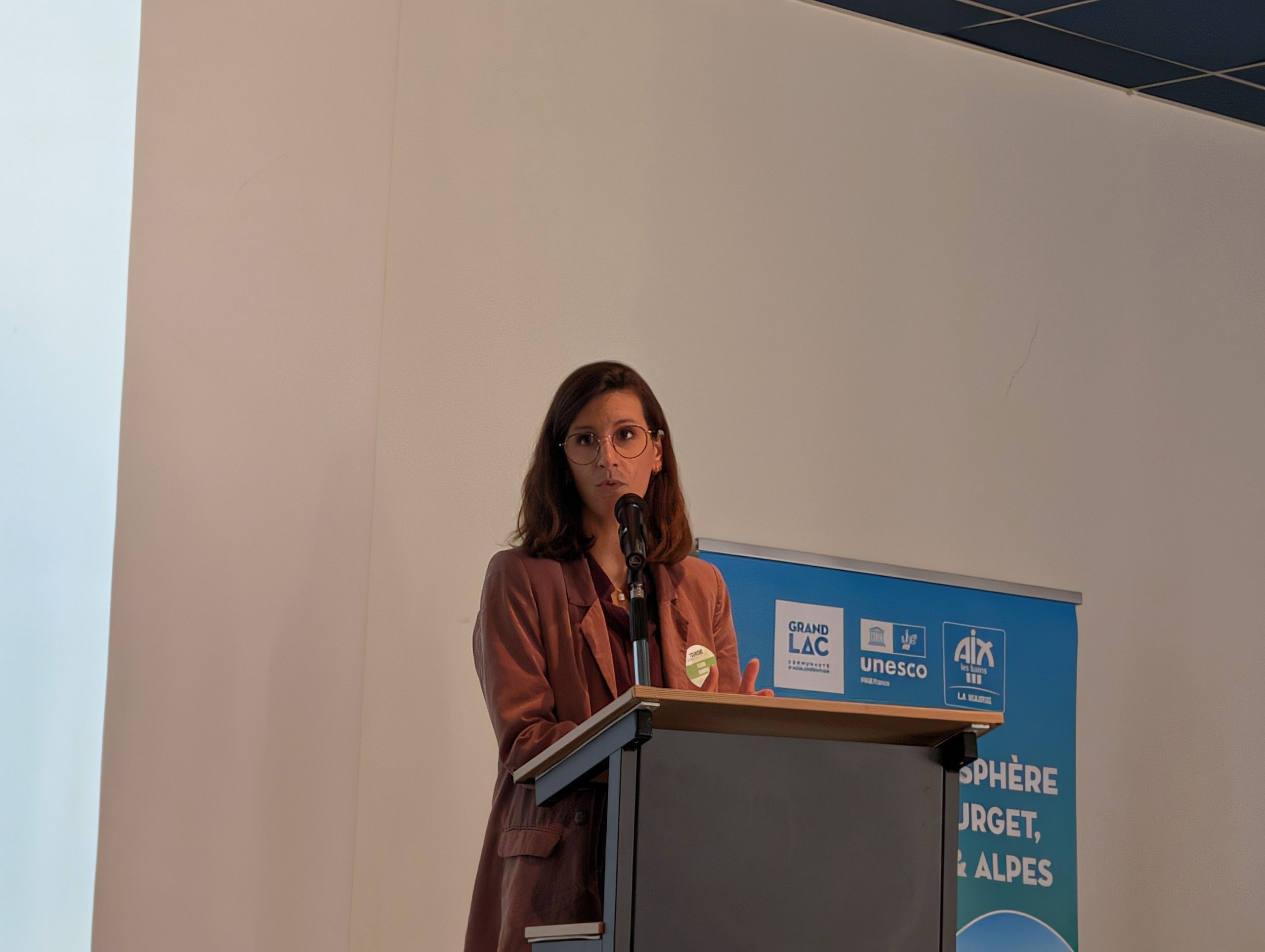 Elodie Manthé parle du philantourisme. - ©Claire Castelar